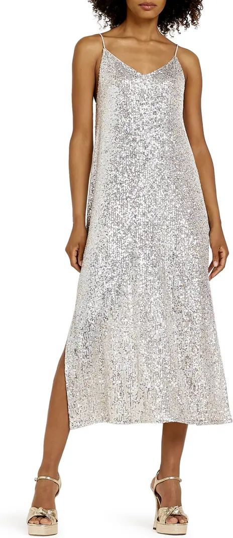 River Island Addison Sequin Slipdress | Nordstrom | Nordstrom