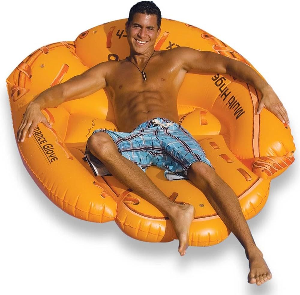 Swimline Inflatable Americana Peace Sign Island Pool Raft | Amazon (US)