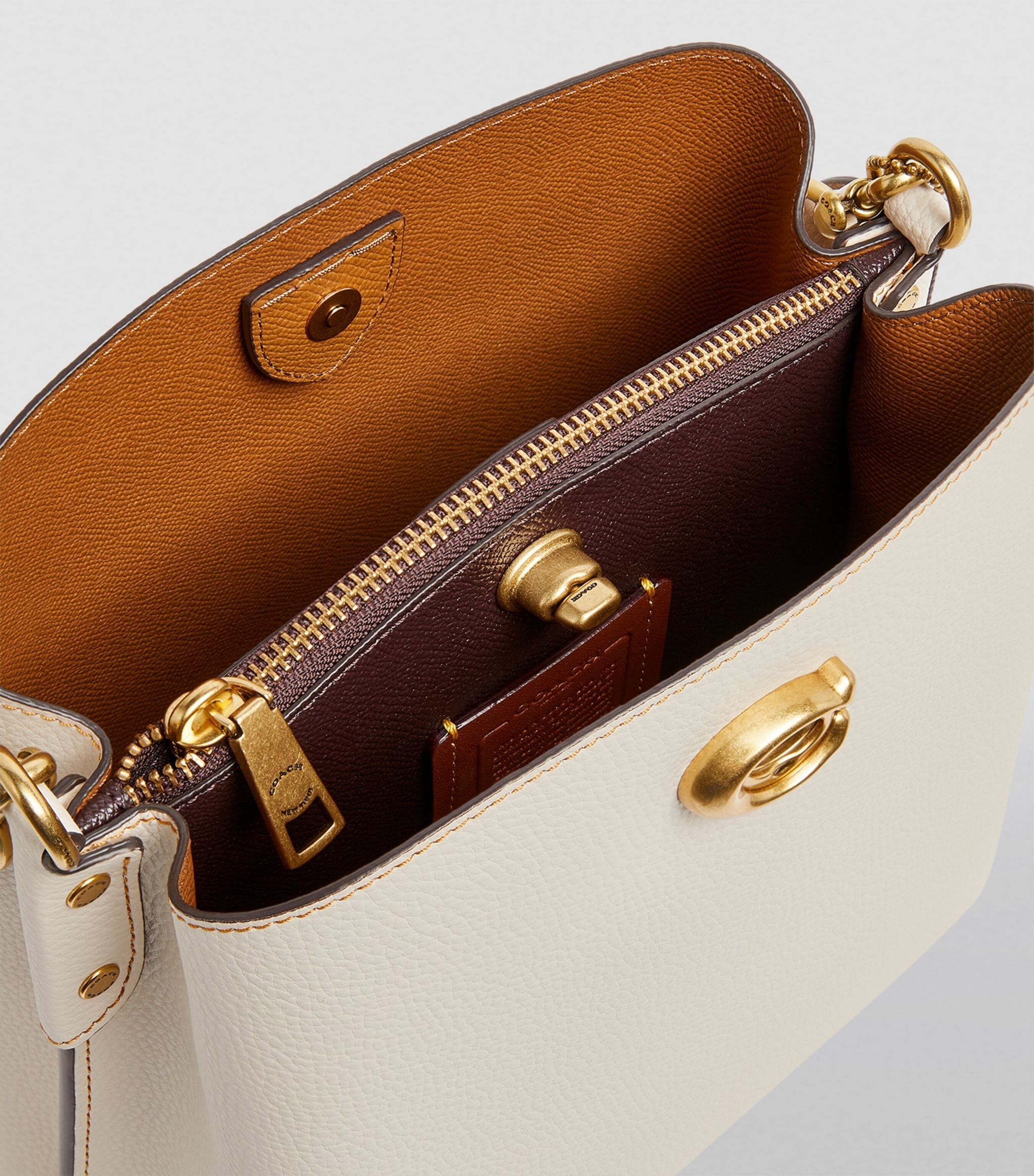 Leather Willow Bucket Bag | Harrods