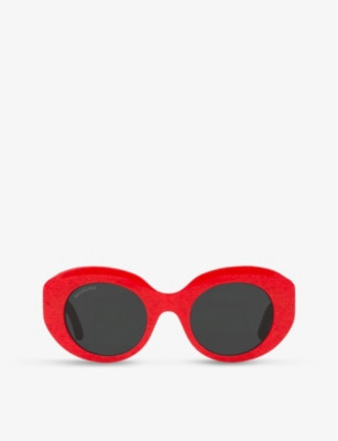 BB0235S round-frame acetate sunglasses | Selfridges