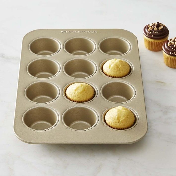 Williams Sonoma Goldtouch® Muffin Pan, 12-Well | Williams-Sonoma