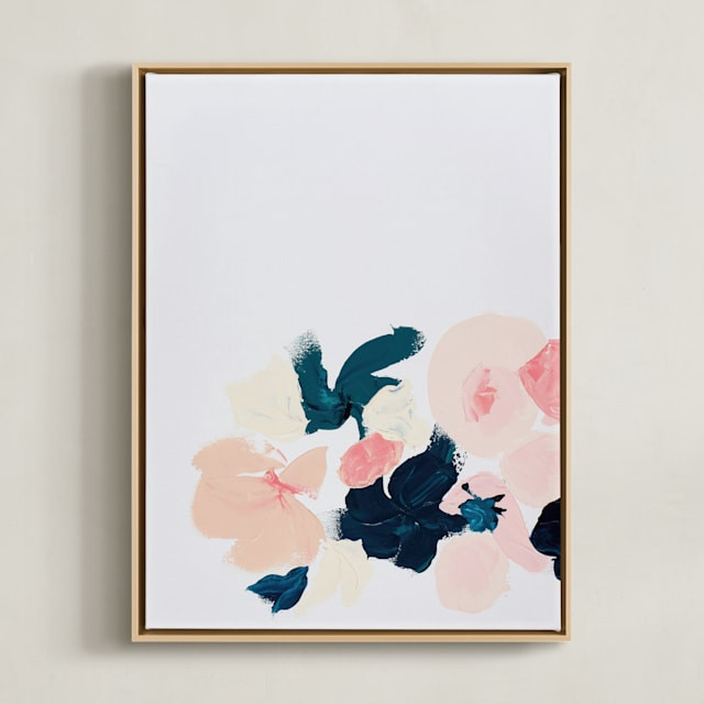 January Botanical Abstract Print | Minted