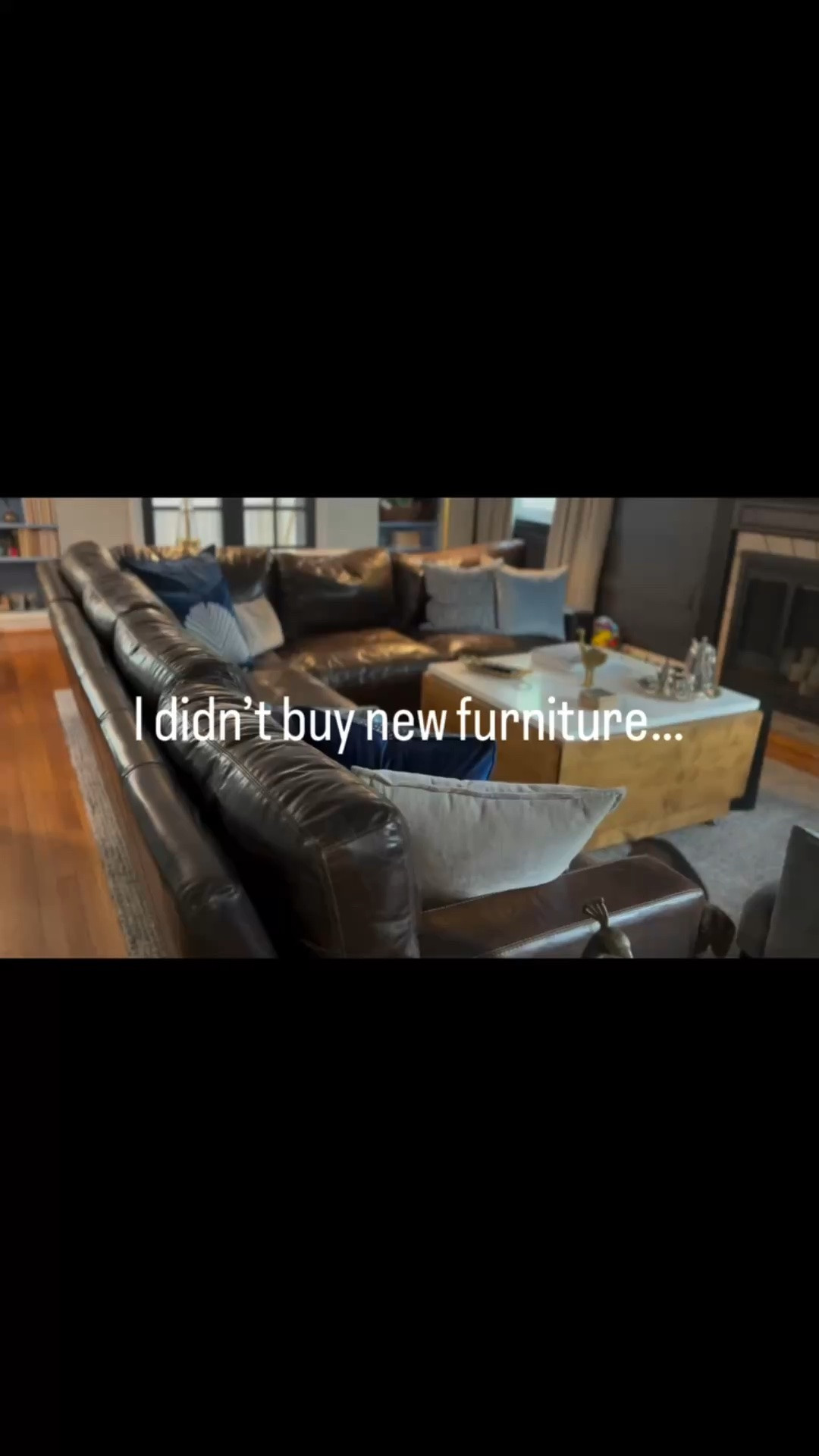 Strong. Comfortable. Inviting.
That’s what this room is.

I didn’t replace anything major—just added the right layers.

A softer side. Better light. A little intention.
Same room. Just…him. 
Our gentleman living room fully realized.

Everything is linked if you want to create it. 🩶

#livingroomminimakeover #livingroomideas #livingroomrefresh

#LTKHome
