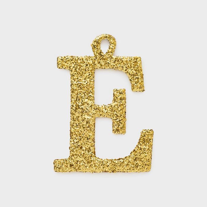 Glitter Monogram Ornament Topper - Sugar Paper™ | Target