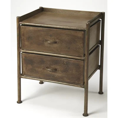 Cameron Industrial Chic Side Table | Perigold