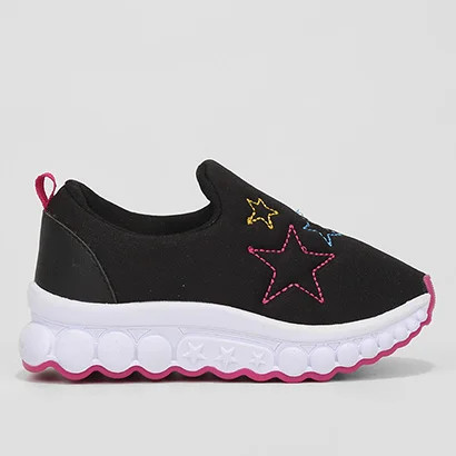 Tênis Infantil Menina Kurz Sola Roll Bordado - Feminino | Zattini (BR)