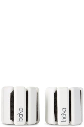 White Weighted Bangles, 1 lb | SSENSE