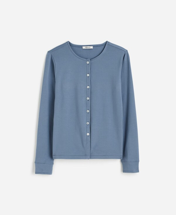 Ribbed Button-Front Cardigan | Madewell