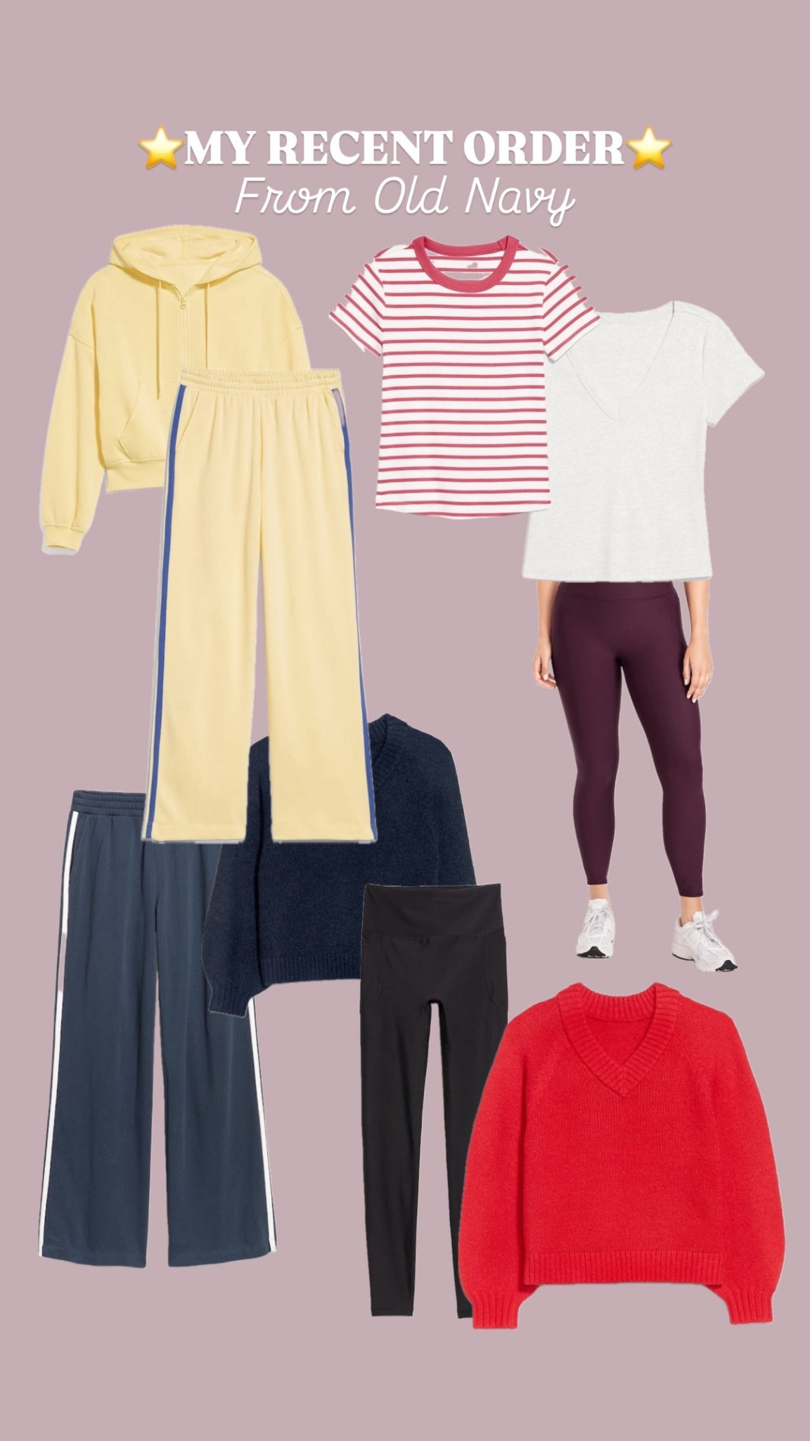 My recent order from Old Navy ⭐️ try on coming as soon as it arrives. Ordered a large in everything :) 

#LTKSaleAlert #LTKPetite #LTKMidsize