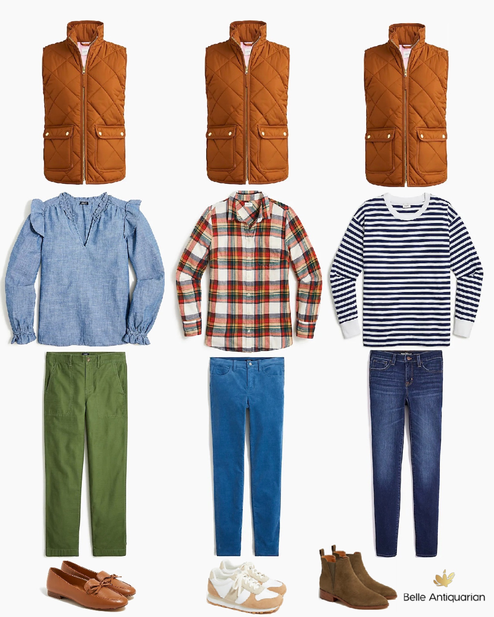 One vest, three ways! There are endless ways to style these fall pieces. 🍂🍁

#LTKunder100 #LTKstyletip #LTKworkwear