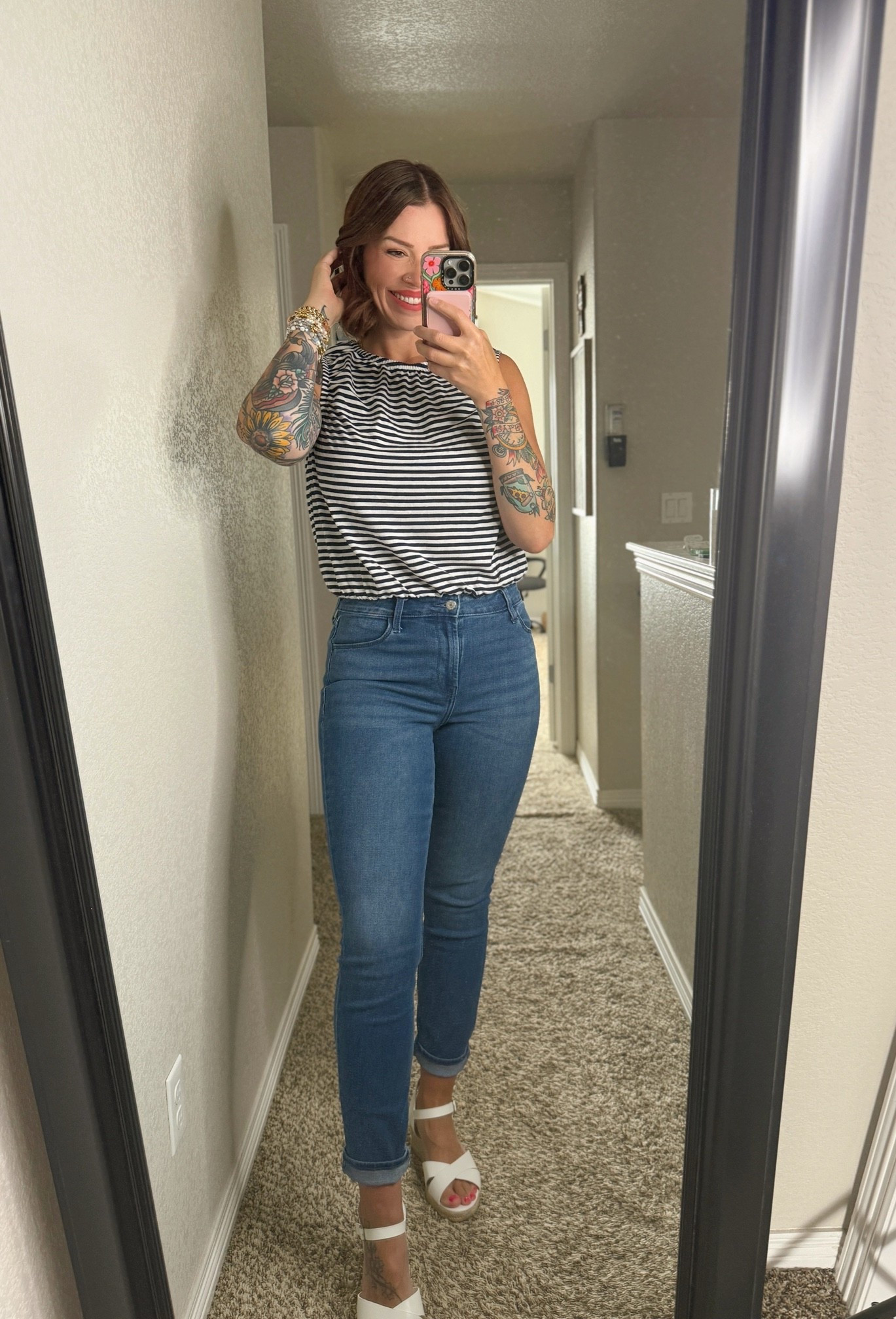 Casual date night fit 🫶🏼
Wearing a small in the top, 8 in the jeans! I’m 5’6”, 150 lbs

#LTKgrwm #LTKootd #LTKdayinmylife