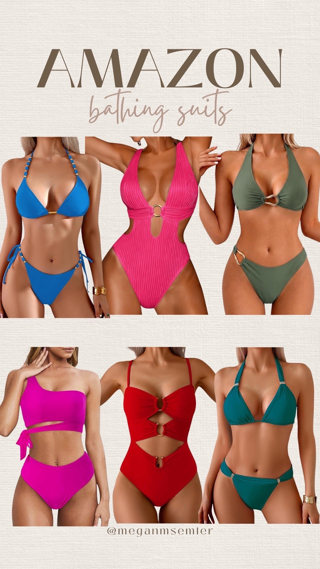 Amazon bathing suits

#LTKgrwm #LTKootd #LTKSwim