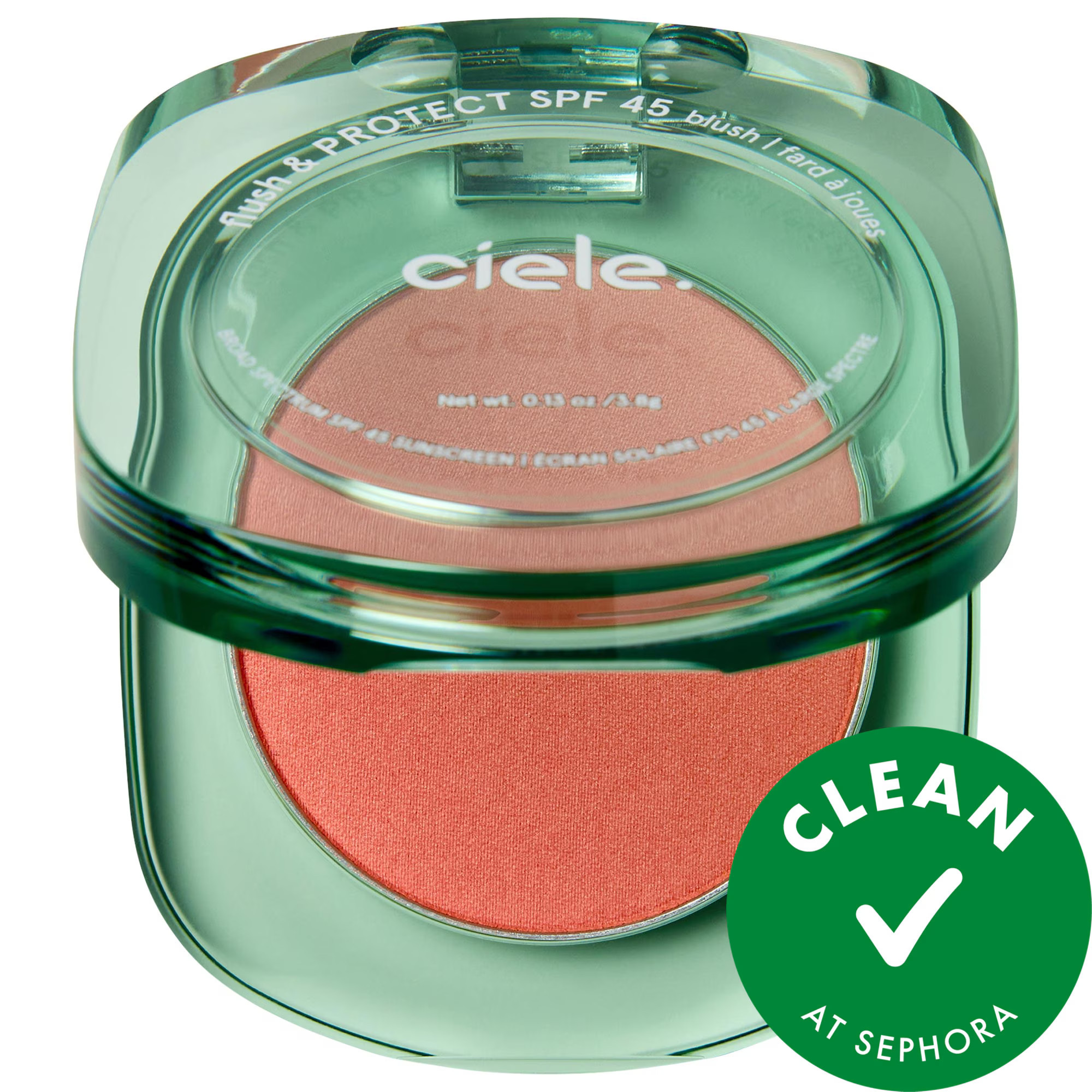 ciele flush & PROTECT SPF 45+ powder blush Crush 0.13 oz/3.8 g | Sephora (US)