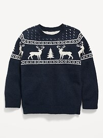 Unisex Fair Isle Pullover Sweater for Toddler | Old Navy (US)