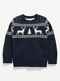 Unisex Fair Isle Pullover Sweater for Toddler | Old Navy (US)