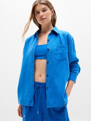 Retreat Linen Top | Athleta