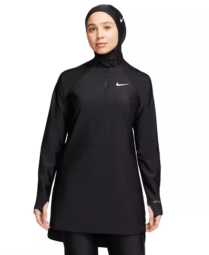 Nike Essential Long-Sleeve Swim Tunic - Macy's | Macy's