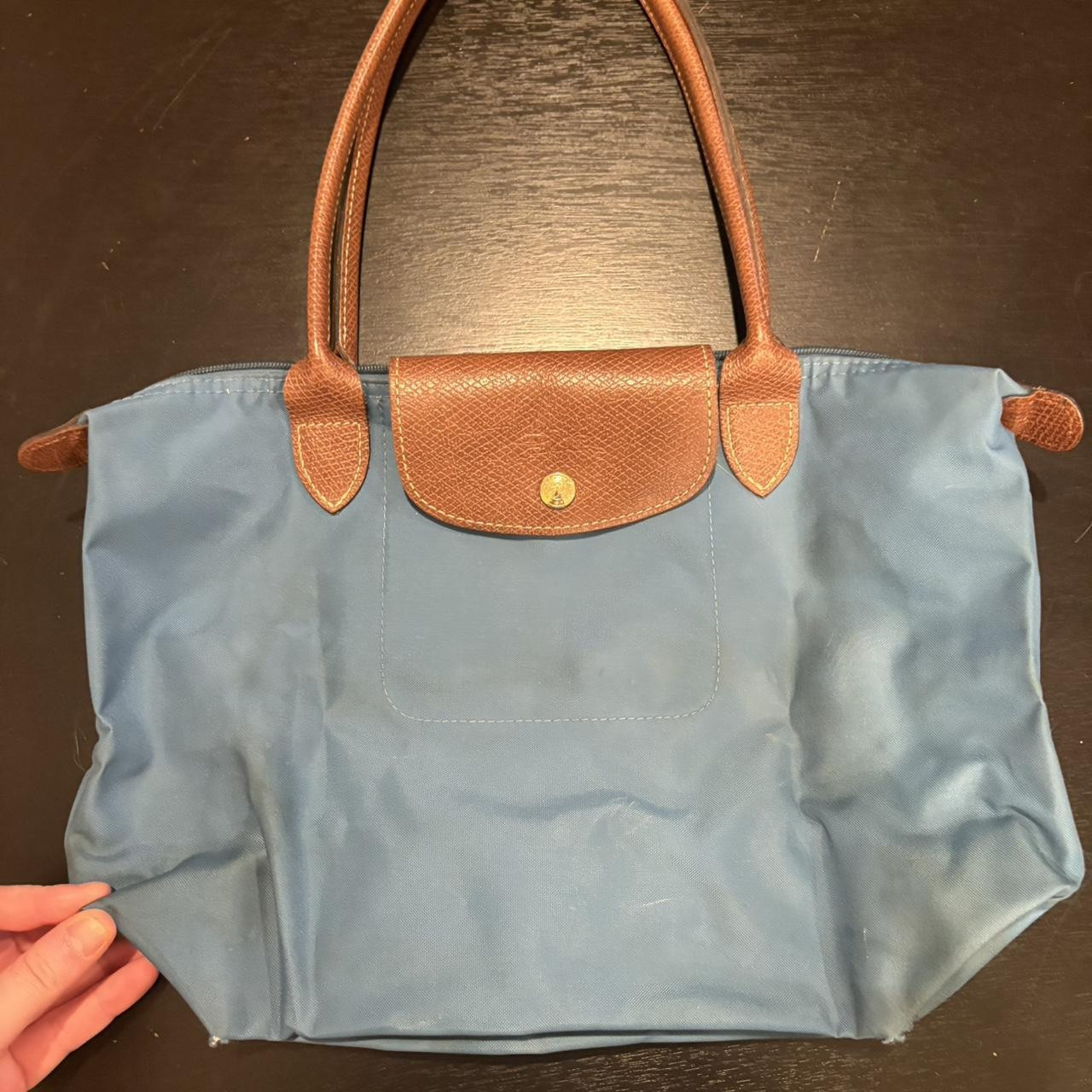 Longchamp Women's Bag - Blue/Multi | Depop US