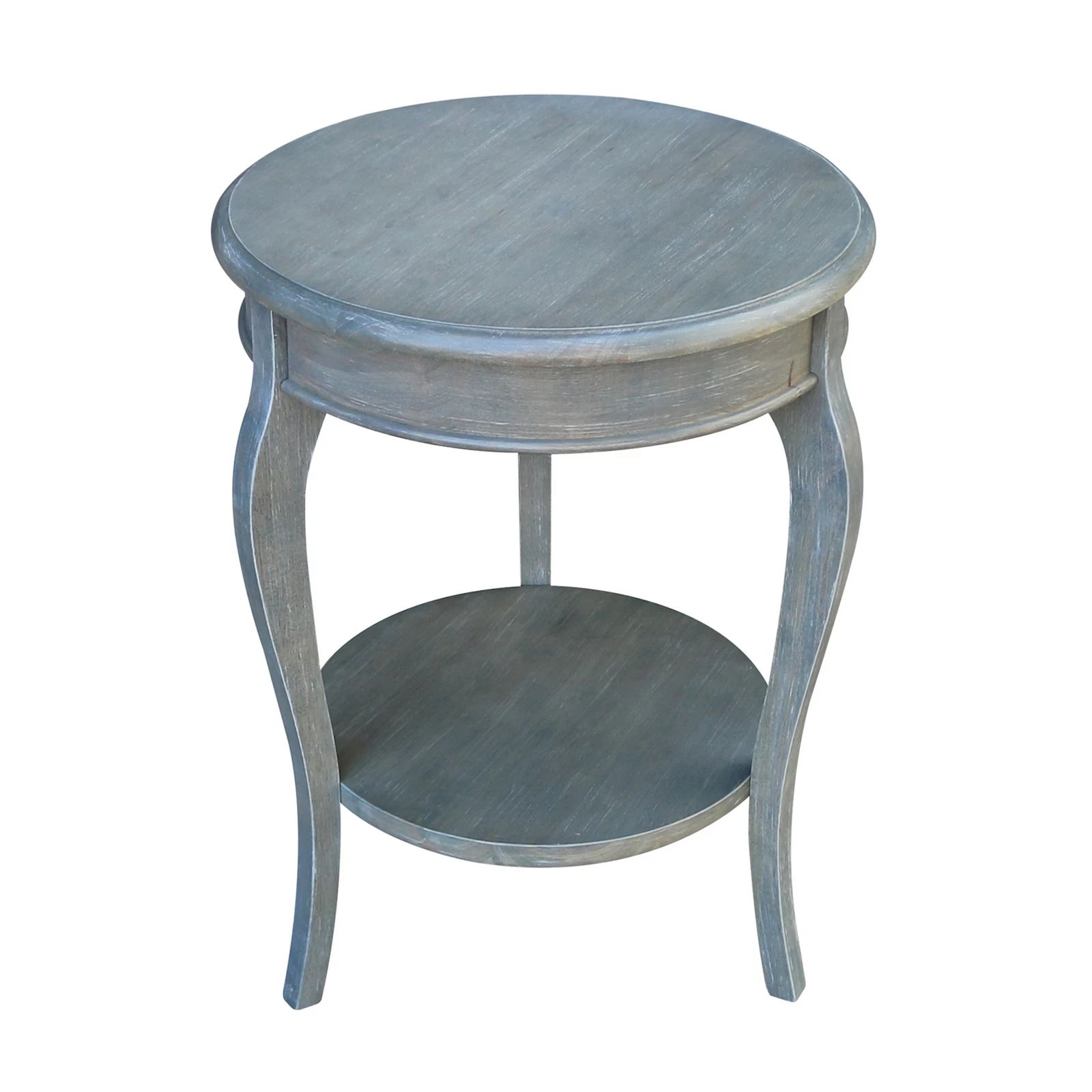 International Concepts Cambria Round End Table, Grey | Kohl's