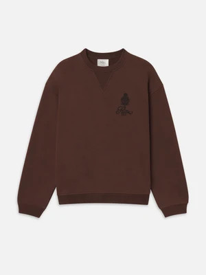 The Ritz Unisex Sweatshirt -- Brown | Frame Denim