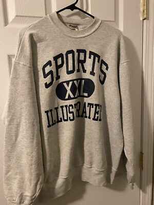 Vintage Sports Illustrated Crewneck Sweatshirt Adult XL Gray Distressed  | eBay | eBay US