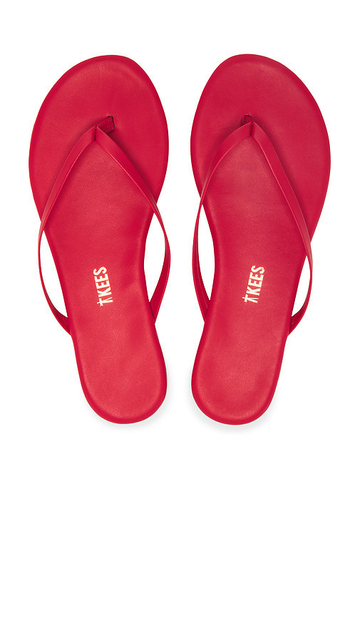 TKEES Solids Flip Flop in Red. Size 7. Also in 8, 5. | Revolve Clothing (Global)