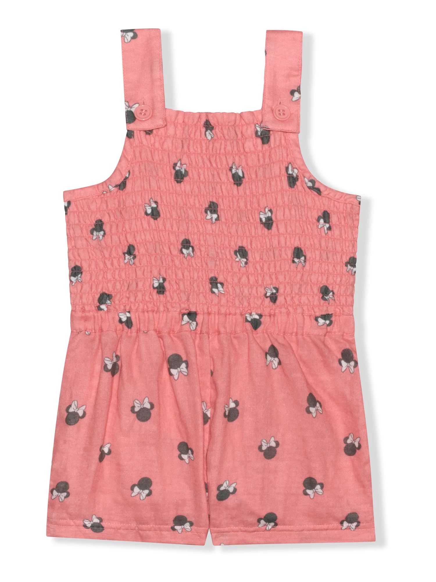 Minnie Mouse Baby and Toddler Girl Romper, 12 Months-5T | Walmart (US)
