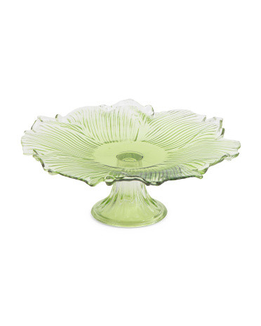 12in Flower Cake Stand | TJ Maxx
