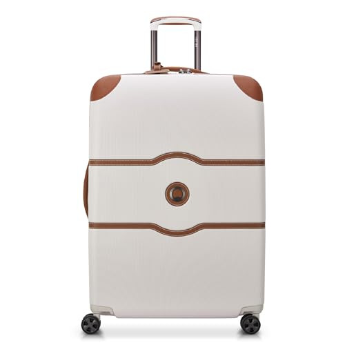 DELSEY PARIS Chatelet Air 2.0 - Hardside Checked Luggage 28 Inch Large - TSA Lock - 360° Spinner Wheels- Polycarbonate Travel Suitcase, Angora | Amazon (US)