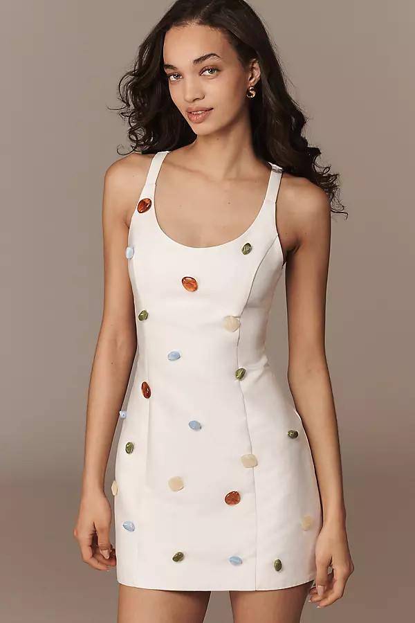 The Wolf Gang Romy Sleeveless Scoop Mini Dress | Anthropologie (US)