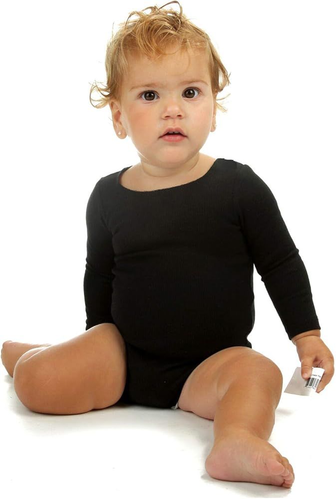 Silky Toes Baby Infant Ribbed Bodysuit Boys Girls | Amazon (US)