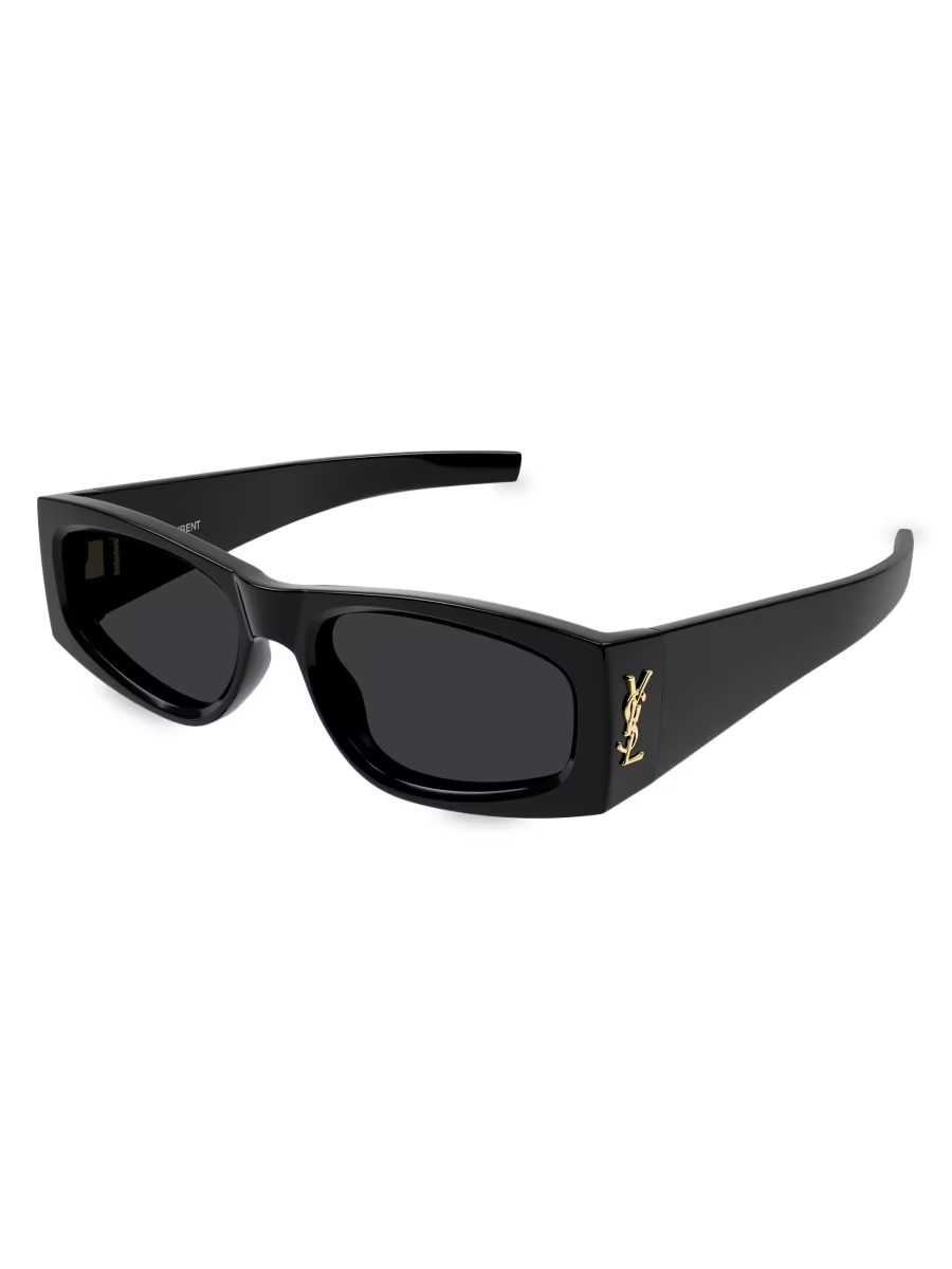 Seasonal Monogram 56MM Rectangular Sunglasses | Saks Fifth Avenue