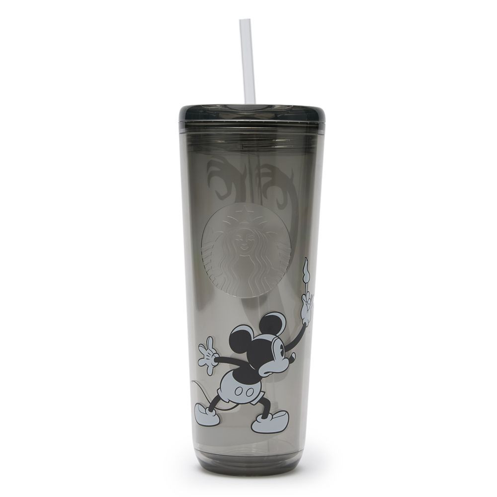 Mickey Mouse Translucent 24 oz. Starbucks\u00ae Tumbler with Straw \u2013 The Haunted House \u201... | Disney Store