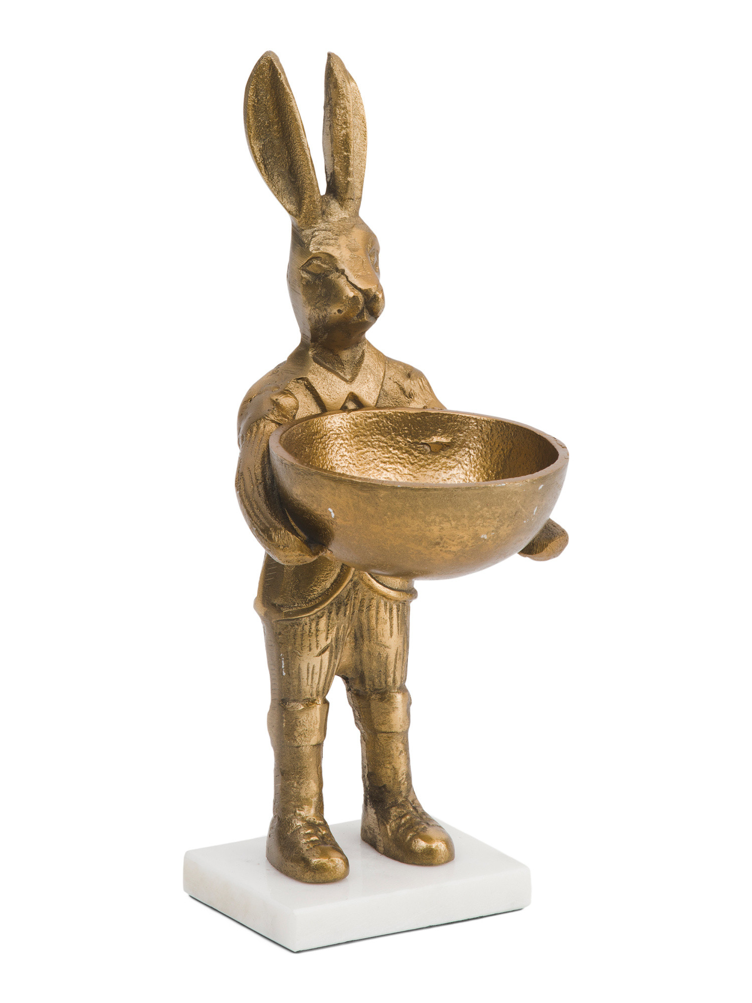 Aluminum Rabbit On Marble Base | TJ Maxx