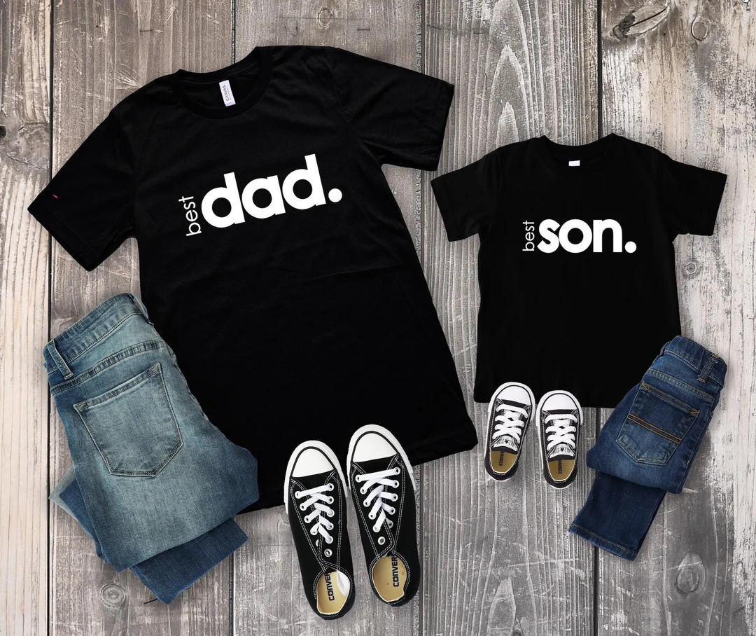 The Dad And The Son, Daddy and Me Shirt, Dad Son Matching Shirt, Family Matching Outfits, Fathers... | Etsy (US)