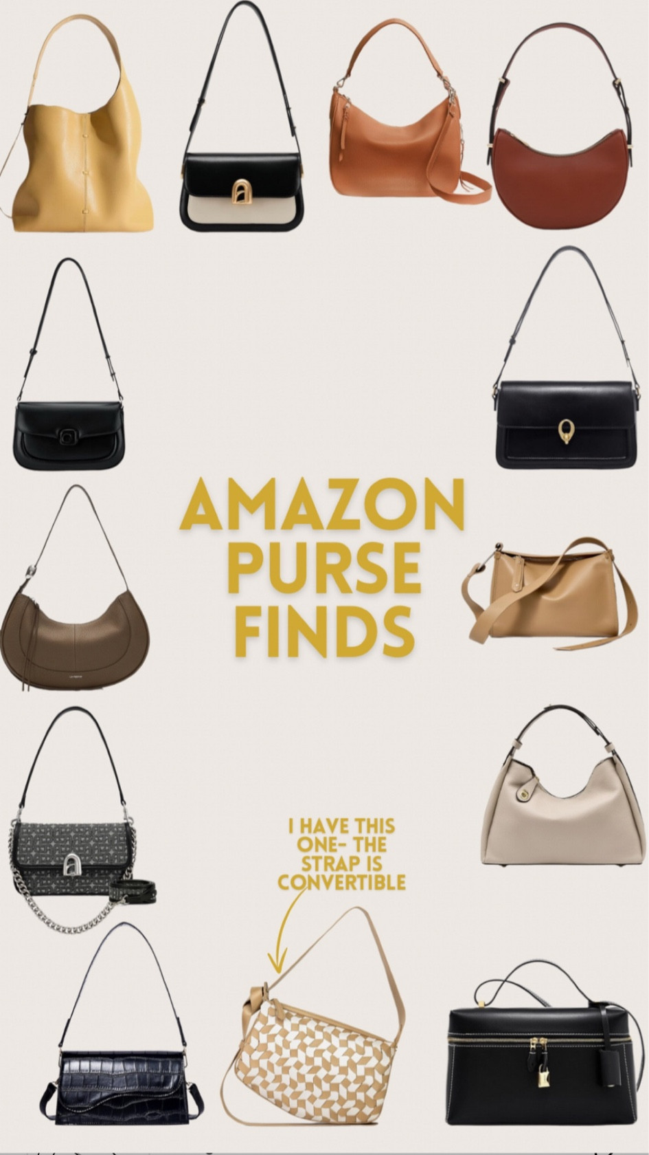 Looking for a new purse? Don’t miss out on Amazon finds! 

#LTKItBag #LTKStyleTip #LTKWorkwear