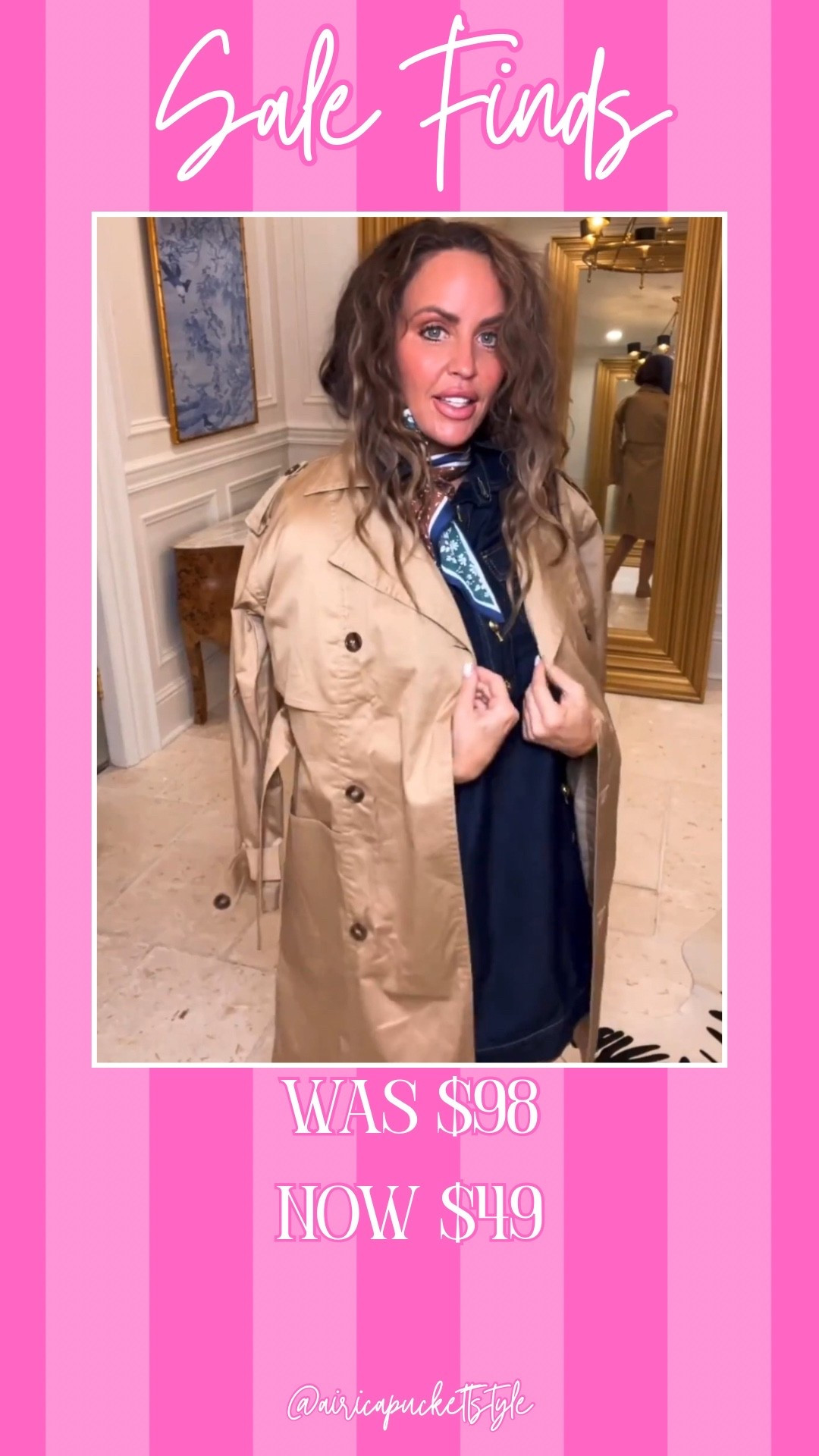 Vici trench coat on sale now 

#LTKTravel #LTKSaleAlert #LTKFindsUnder50