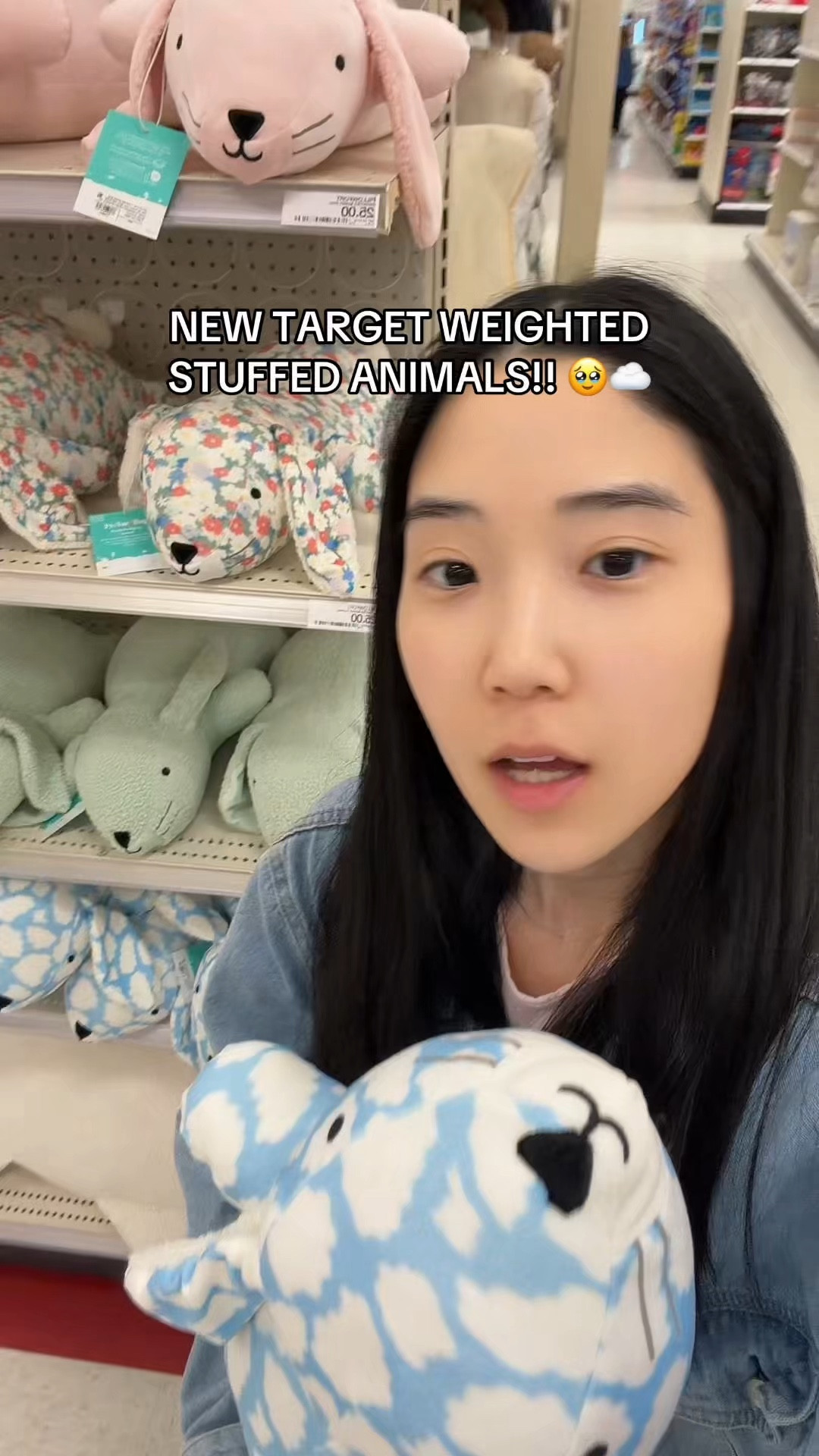 New weighted stuffed animals at Target! 🥹❤️

#target #targetfinds #stuffedanimal #spring #easter #plushie #giftguide #home #bedroom 

#LTKvlog #LTKSeasonal #LTKHome