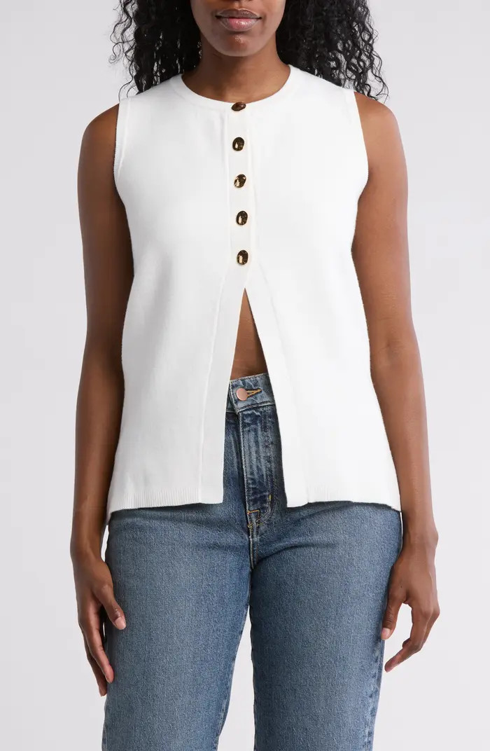 BY DESIGN Pandora Double Knit Sweater Vest | Nordstromrack | Nordstrom Rack