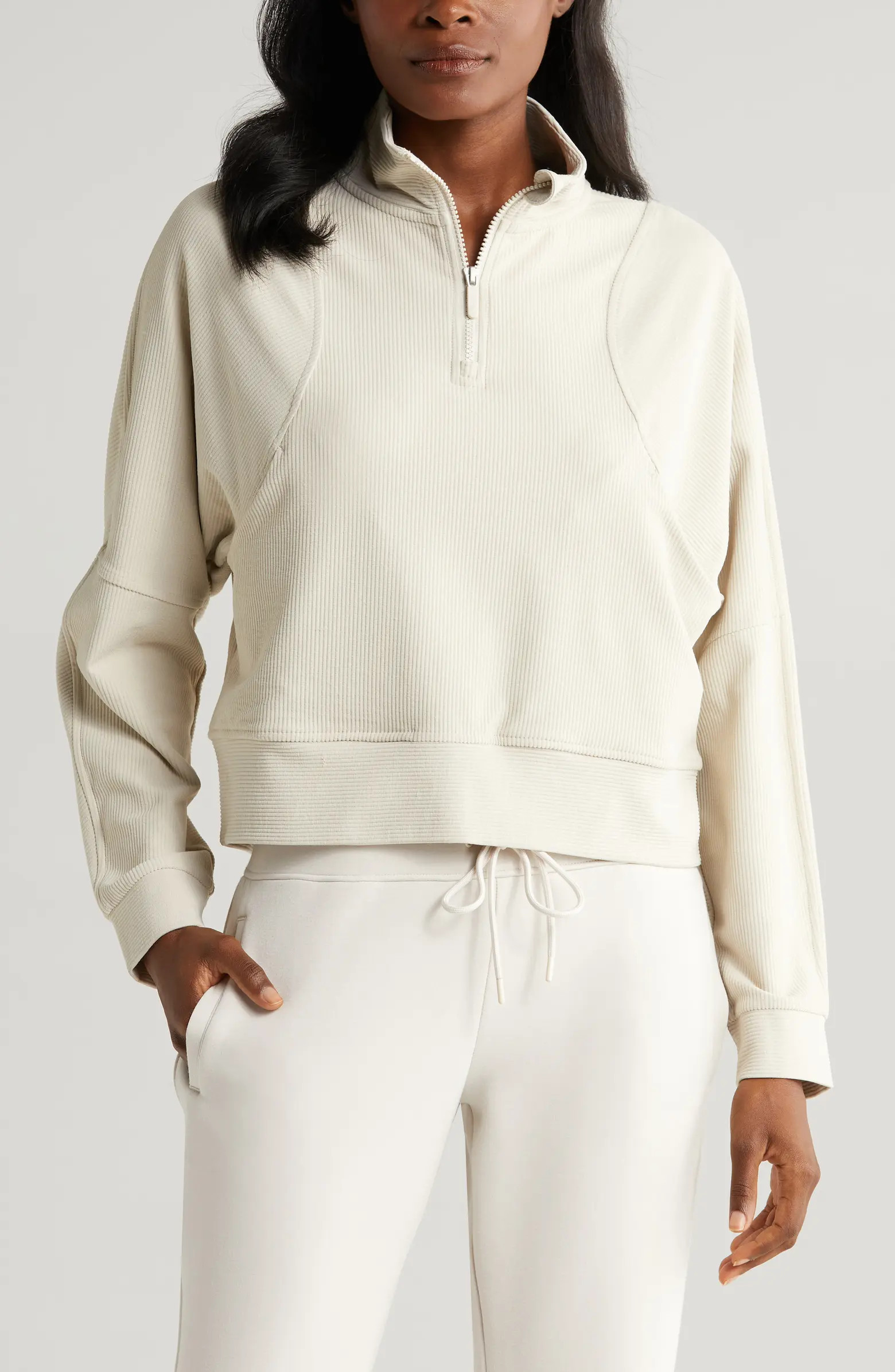 Echo Ottoman Rib Half Zip Pullover | Nordstrom