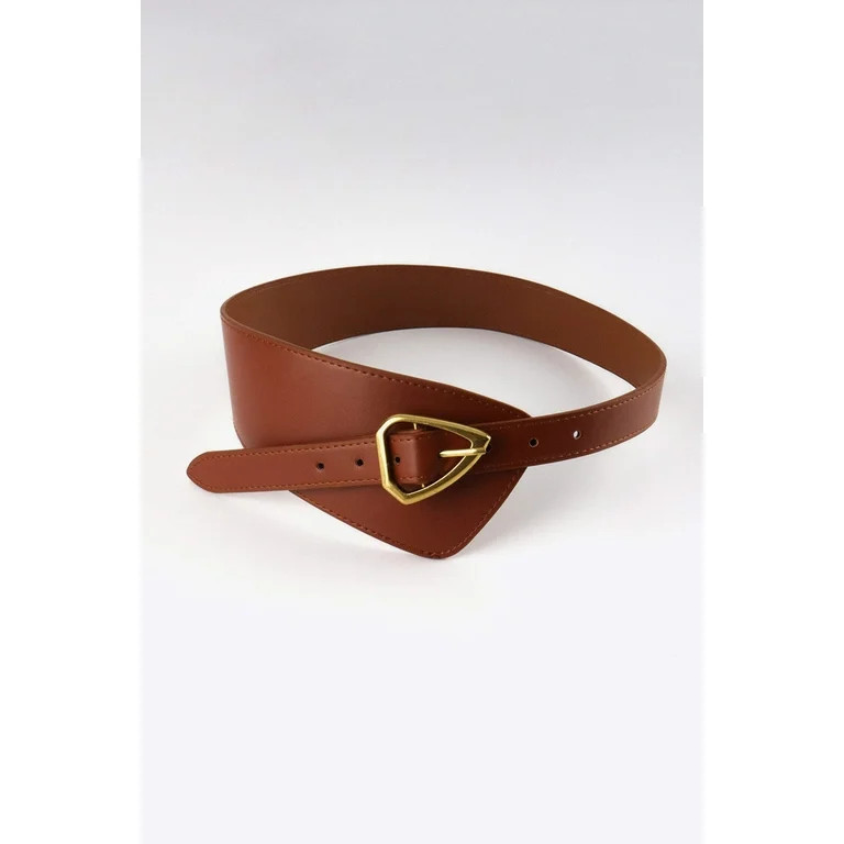 Irregular PU Leather Belt | Walmart (US)