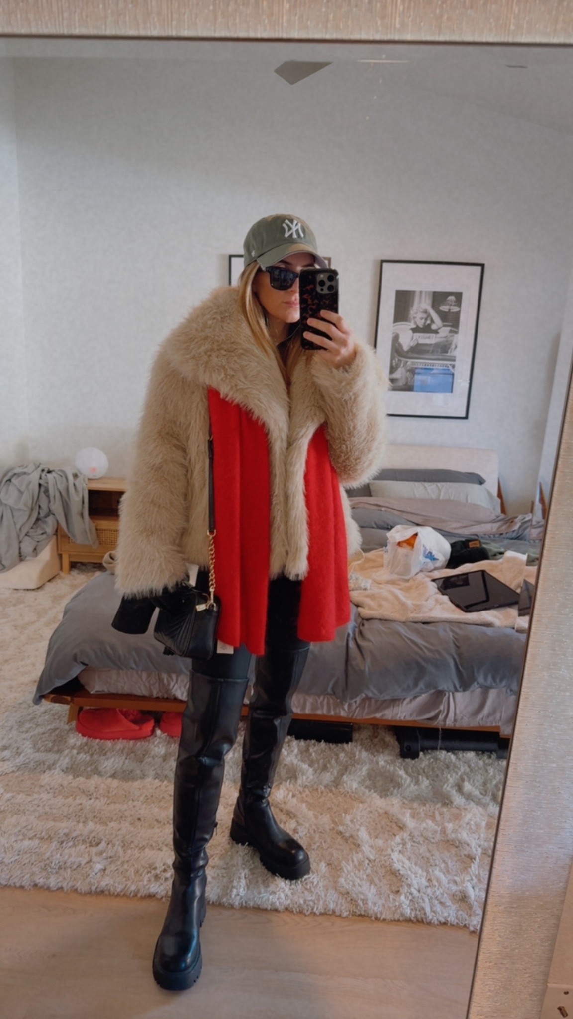 Winter wear for the cold cities! This jacket fits oversized and this scarf is the coziest cashmere ever! These boots are insanely comfy and so are the fleece lined tights 

Jacket size small
Boots size 8 normal size 

#LTKTravel #LTKootd #LTKHoliday