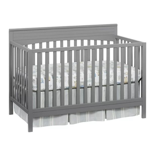 Oxford Baby Harper 4 in 1 Convertible Crib Dove Gray | Walmart (US)