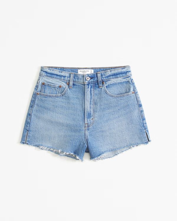 Curve Love High Rise Mom Short | Abercrombie & Fitch (UK)