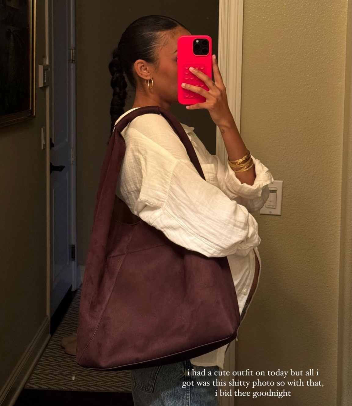 oversized suede tote bag for fall chocolate brown

#LTKSeasonal #LTKBump #LTKFallSale