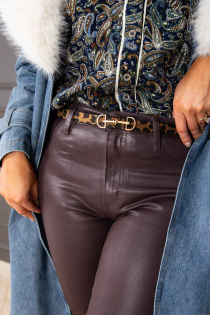 Here For A Ride Leopard Belt | The Willow Tree