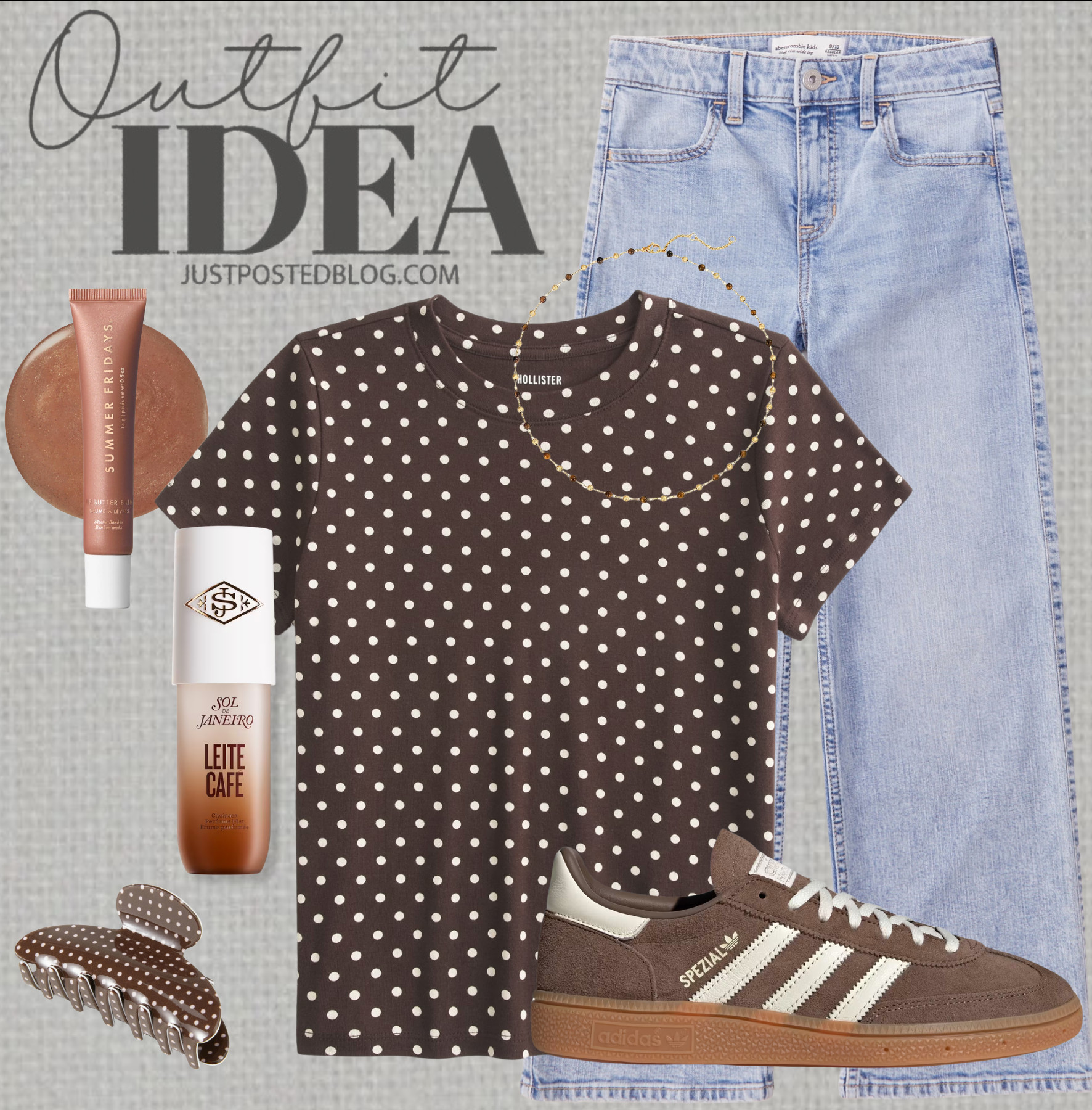 This is such a perfect outfit for fall!! The top is so soft, and under $10 right now!! 

 