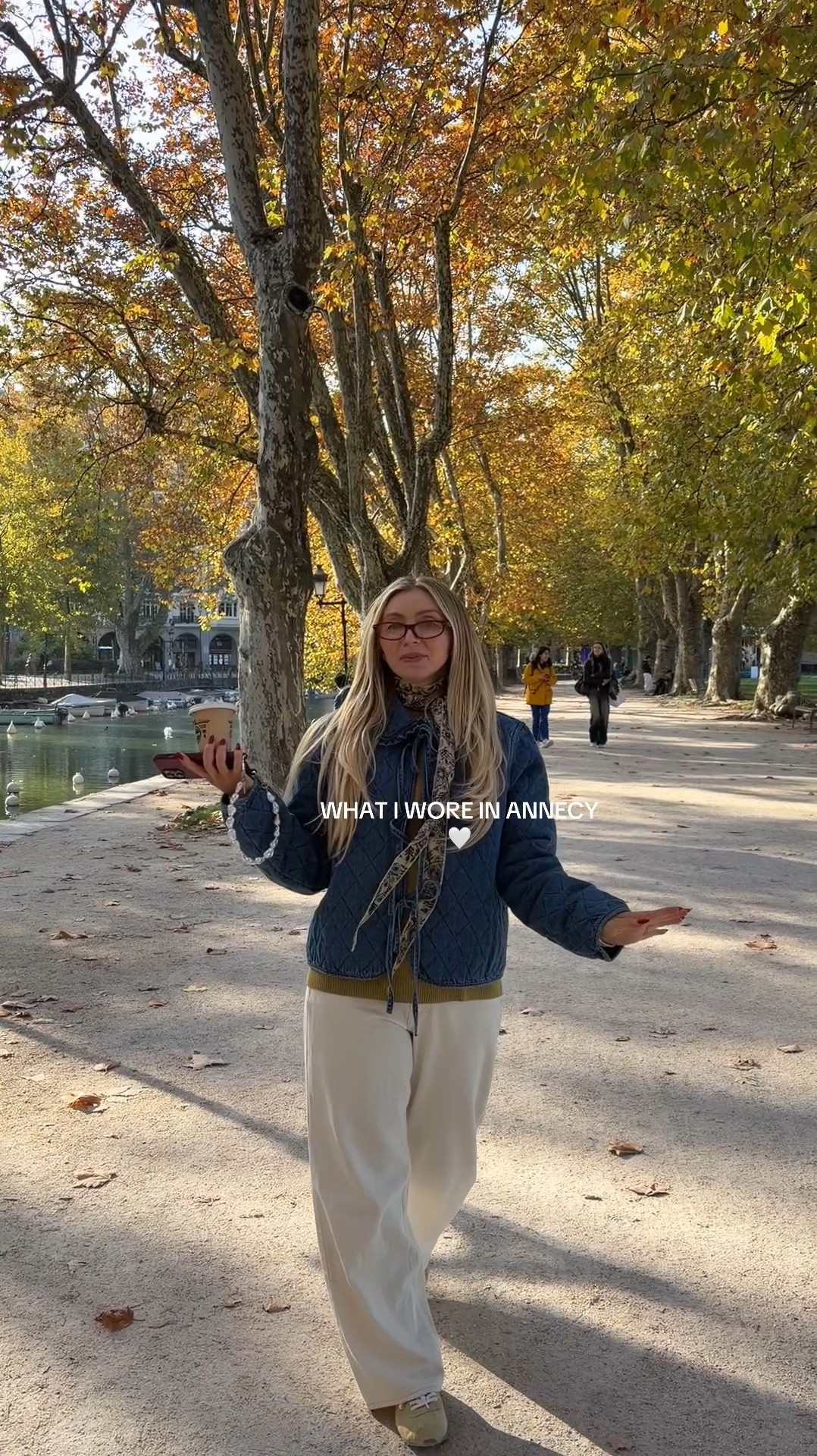 Pants- 26r (they run big!) 
Jacket-large 
Sweater- m 
Shoes- tts

#LTKSaleAlert #LTKFindsUnder100 #LTKStyleTip