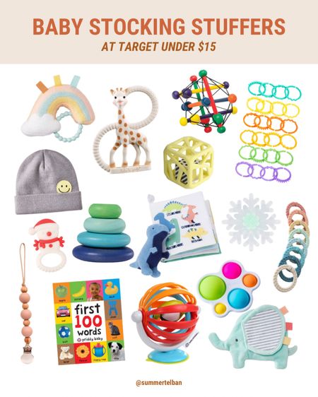 Stocking stuffers for babies at Target 

#LTKfamily #LTKbaby #LTKHoliday