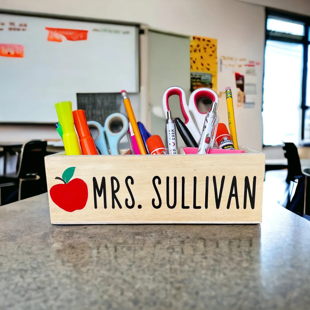 Back to School Teacher Gifts, Teacher Desk Decor, Teacher Appreciation Gifts, Teacher Desk Organi... | Etsy (US)